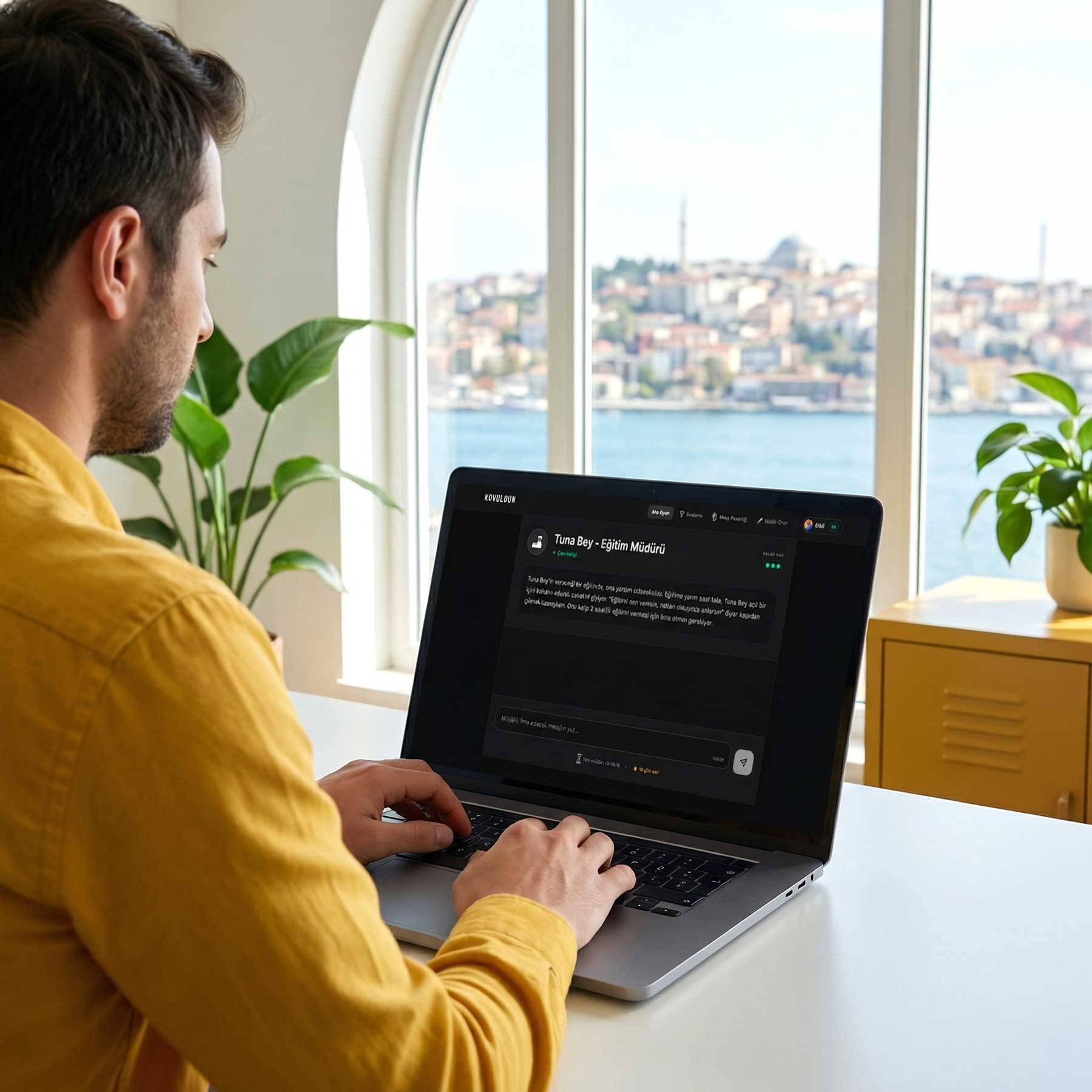 Kovuldun senaryo görünümü